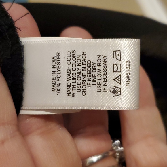 CeCe Point Collar Pleat Short Sleeve Color Block Blouse Size XS NWT'S - Picture 9 of 11